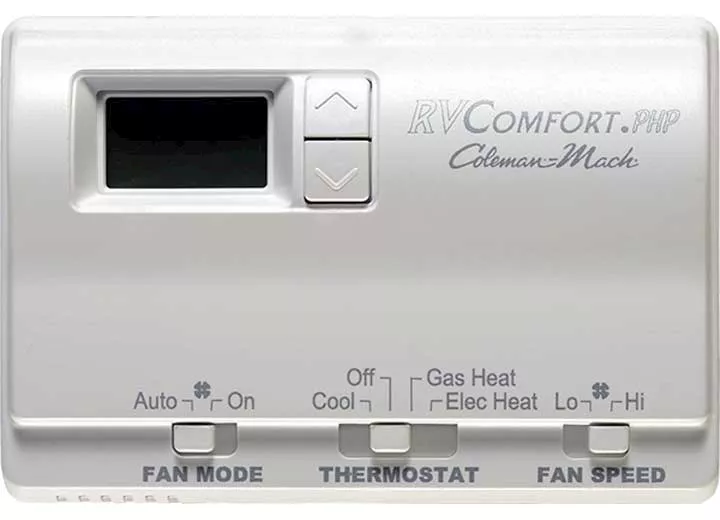 Coleman-Mach Wall thermostat - digital 24vdc, heat/cool, white