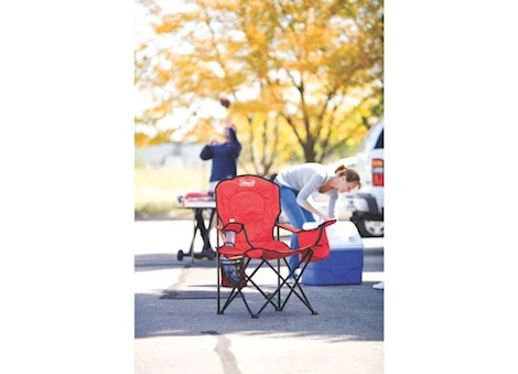 Coleman Outdoor Chair cooler quad red sioc Main Image