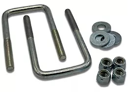 Carry-on Trailer U-bolt kit - 3/8in
