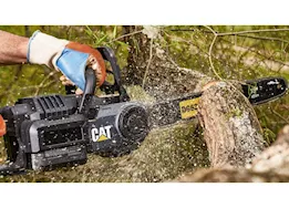 Cat 60v 18in brushless chain saw- 5.0ah battery & charger included
