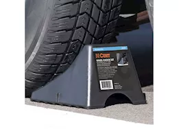 Curt Wheel Chocks (Pair)