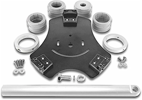 Daystar International CAM CAN; ROLL BAR; MOUNTING KIT; FITS 2IN; 1 3/4IN; 1 1/2IN; 7/8IN TUBING; DOUBL
