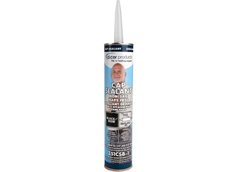 Dicor Black cap sealant in tube Main Image