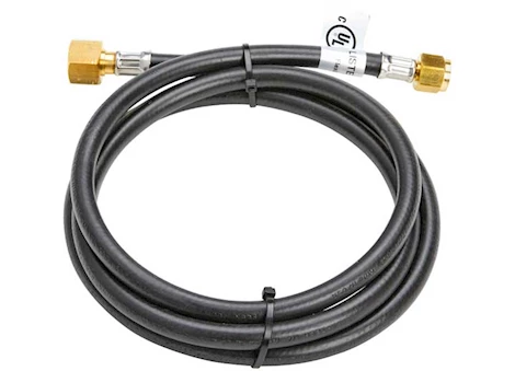 Dicor 72in lp gas high pressure hose -1/4in i.d., 3/8in fpt x 3/8in female flare swivel (hang tagged) Main Image