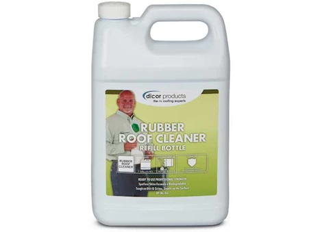 Dicor Products Rubber Roof Cleaner (Ready to Use) - 1-Gallon Refill Bottle