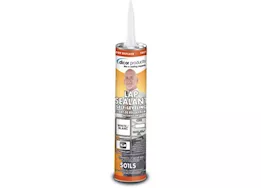 Dicor Products Self-Leveling Lap Sealant - 10.3 oz. Tube, Dove (Bright White)