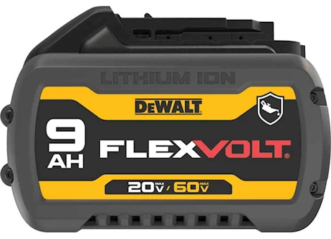 DeWalt Tools Flexvolt oil-resistant 9ah battery Main Image
