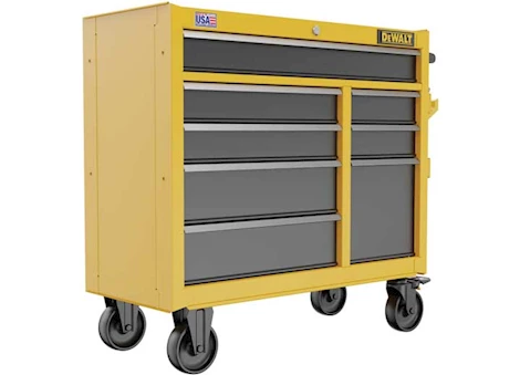 DeWalt Tools 41in 8-drawer rolling tool cabinet-black/yellow Main Image