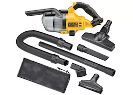 DeWalt Tools 20v cordelss dry hand vacuum (tool only), 46cfm, 5ah lithium battery, black/yellow