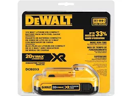 DeWalt Tools 20v max 2ah lithium ion battery w/led charge indicator