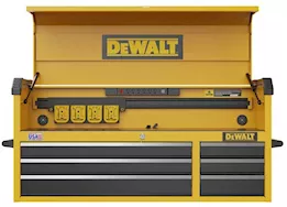 DeWalt Tools 52in 6-drawer tool chest-black/yellow
