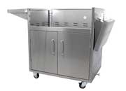 Dragon Fire Portable Stainless Steel Grill Cart for 32" Grill Head