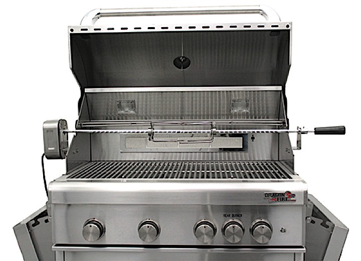 DRAGON FIRE ROTISSERIE KIT FOR DRAGON FIRE 40" GRILL HEAD