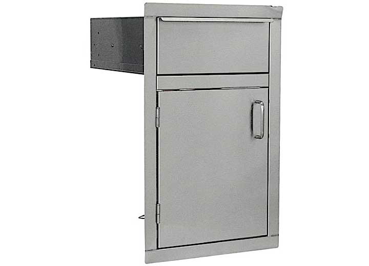 DRAGON FIRE OUTDOOR KITCHEN COMPONENT - 17"W X 28"H RIGHT OPENING DOOR & DRAWER COMBO