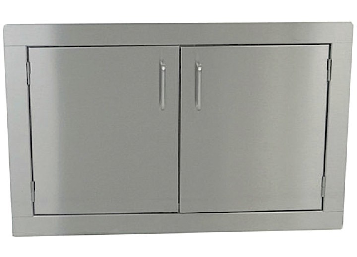 DRAGON FIRE OUTDOOR KITCHEN COMPONENT - 30"W X 19"H SMALL DOUBLE DOORS