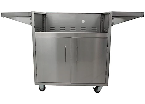 DRAGON FIRE PORTABLE STAINLESS STEEL GRILL CART FOR 40" GRILL HEAD