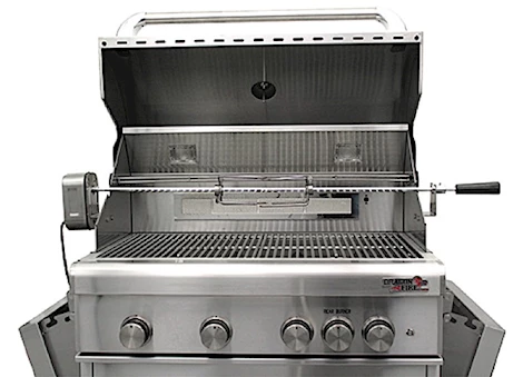 DRAGON FIRE ROTISSERIE KIT FOR DRAGON FIRE 32" GRILL HEAD