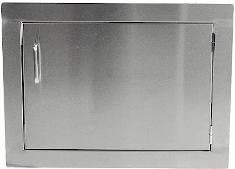 Dragon Fire Outdoor Kitchen Component - 24"W x 18"H Left Opening Small Horizontal Single Door