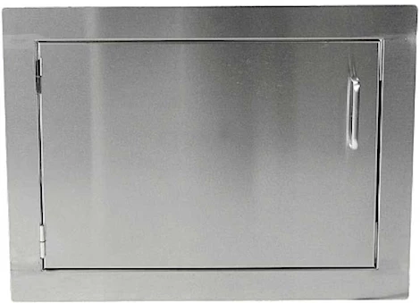 Dragon Fire Outdoor Kitchen Component - 24"W x 18"H Right Opening Small Horizontal Single Door