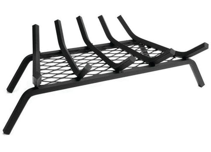 PLEASANT HEARTH 21-INCH STEEL FIREPLACE GRATE WITH EMBER RETAINER