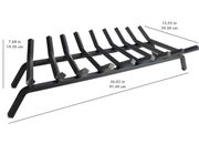 Pleasant Hearth 36-inch Lifetime Steel Fireplace Grate