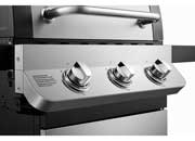 Dyna-Glo Premier 3-Burner Natural Gas Grill - Stainless