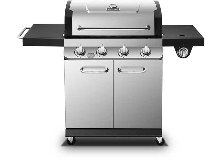 DYNA-GLO PREMIER 4-BURNER NATURAL GAS GRILL - STAINLESS
