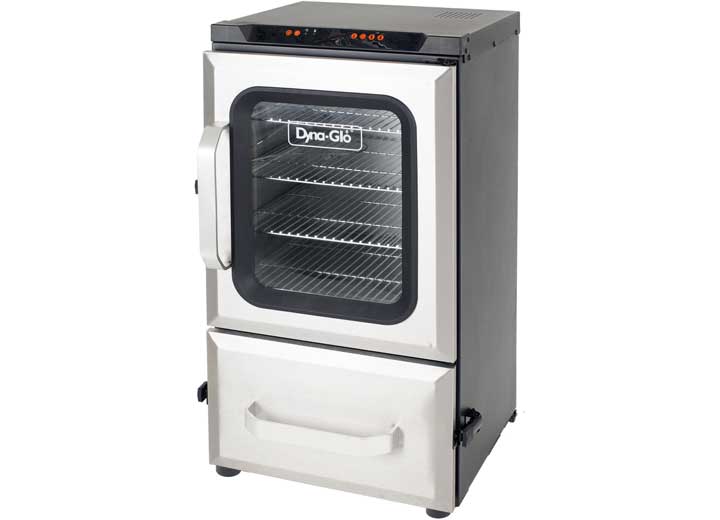 Dyna-Glo Digital Electric Smoker - Stainless Steel Front Main Image