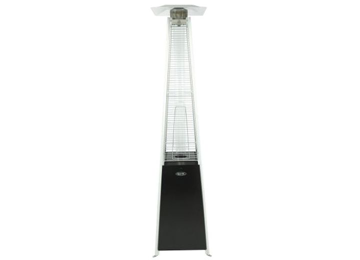 Dyna-Glo Pyramid Flame Black Finish Outdoor Propane Patio Heater - 42,000 BTU