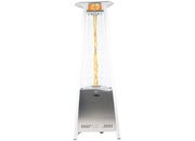 Dyna-Glo 73"H Pyramid Flame Stainless Steel Finish Outdoor Propane Patio Heater - 42,000 BTU