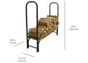 Pleasant Hearth 4 ft. Firewood Rack