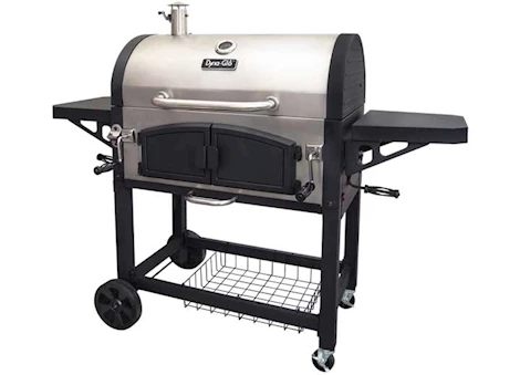 Dyna-Glo Dual Chamber X-Large Premium Charcoal Grill – Stainless Steel