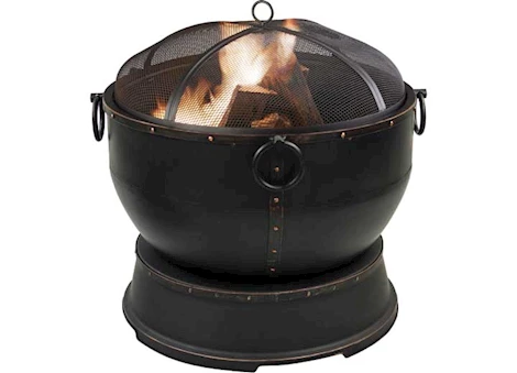 Pleasant Hearth Athena Urn Style Wood Fire Pit Main Image