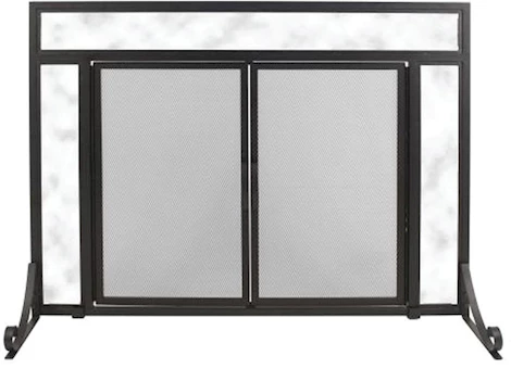 PLEASANT HEARTH MANCHESTER 1-PANEL FIREPLACE SCREEN - 44"L X 12.4"W X 33.03"H