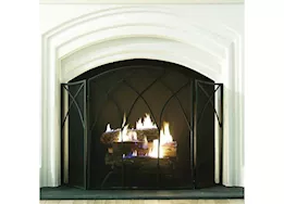 Pleasant Hearth Gothic 3-Panel Fireplace Screen - 46.5"L x 31"H