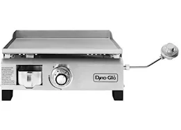 Dyna-Glo 17" Portable 18,000 BTU Propane Griddle – Stainless Steel