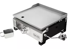 Dyna-Glo 17" Portable 18,000 BTU Propane Griddle – Stainless Steel