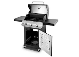 Dyna-Glo Premier 3-Burner Propane Gas Grill - Stainless