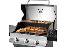 Dyna-Glo Premier 3-Burner Propane Gas Grill - Stainless