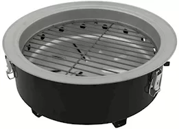Dyna-Glo Compact Charcoal Bullet Smoker - High-Gloss Black