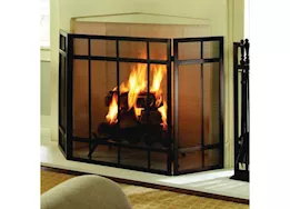 Pleasant Hearth Mission Style 3-Panel Fireplace Screen - 54"W x 31.5"H