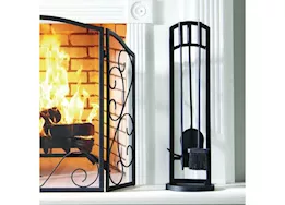 Pleasant Hearth Arched 4-Piece Fireplace Tool Set