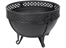 Pleasant Hearth 28" Round Gable Wood Fire Pit