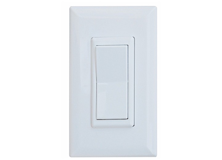 Valterra Products LLC 15 AMP DECOR ROCKER SWITCH WITH COVER - WHITE