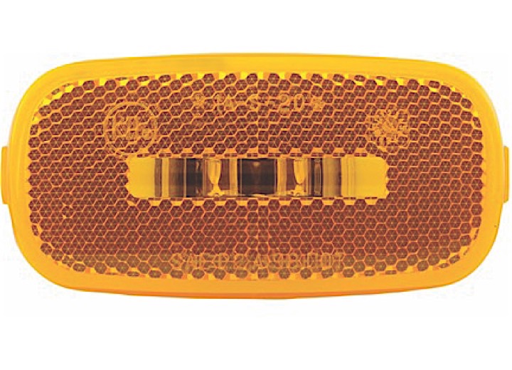 Valterra Products LLC 2 DIODE WATERPROOF LED 4" X 2" MARKER LIGHT - AMBER