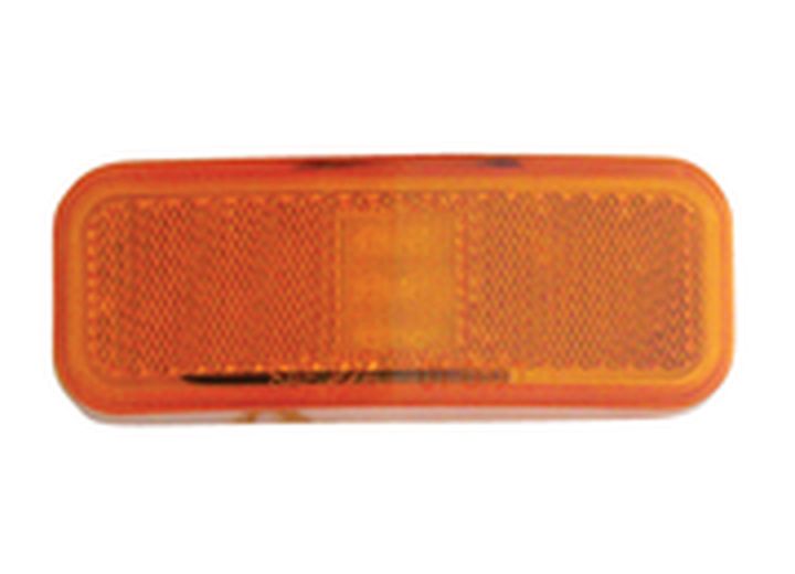 Valterra Products LLC WEATHERPROOF LED 4" X 1.5" MARKER LIGHT WITH REFLECTOR - AMBER