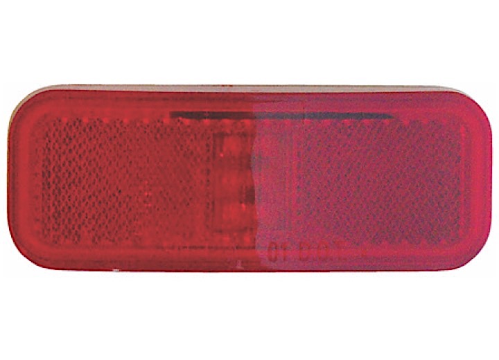 Valterra Products LLC WEATHERPROOF LED 4" X 1.5" MARKER LIGHT WITH REFLECTOR - RED