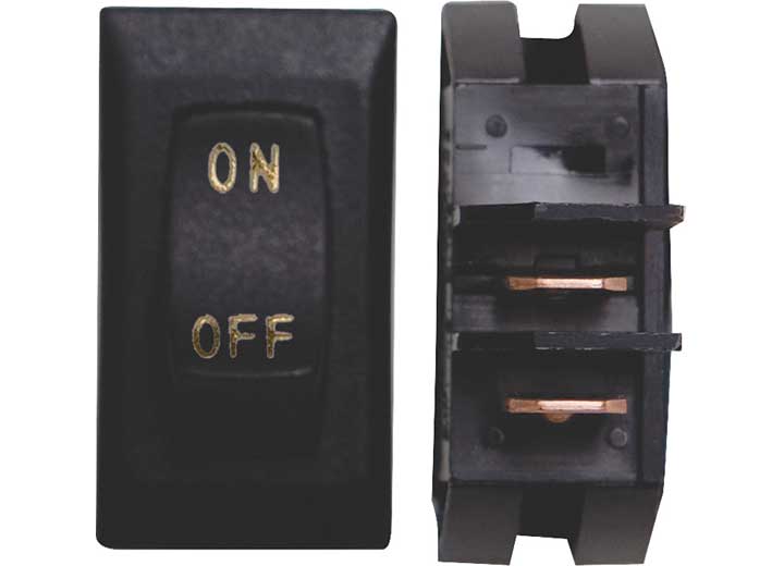 Valterra Products LLC LABELED ON/OFF SWITCH - BLACK 1/CARD