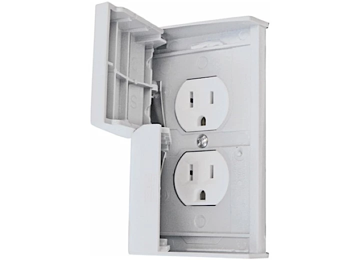 Valterra Products LLC WEATHERPROOF STANDARD RECEPTACLE COVER - WHITE