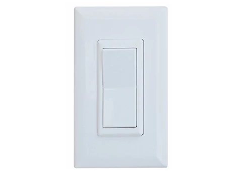 Valterra Products LLC 15 AMP DECOR ROCKER SWITCH WITH COVER - WHITE